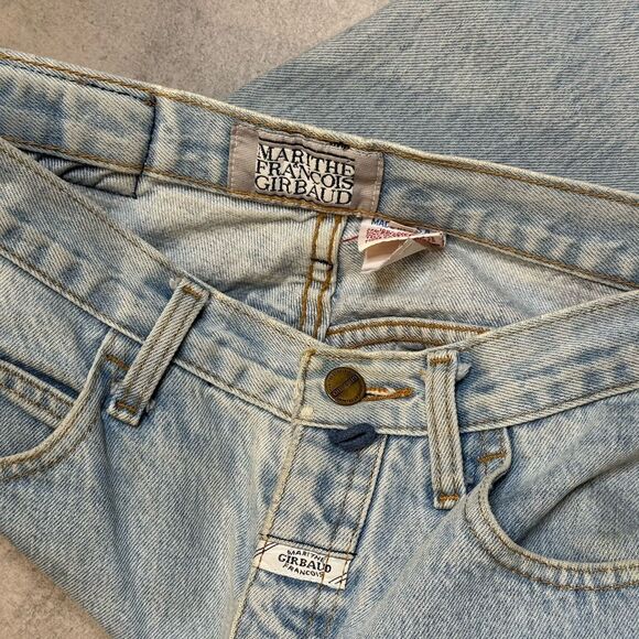 Vintage Marithe Francois Girbaud Jeans Womens 9/10 Light Wash USA - Picture 12 of 13
